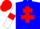 Silk - blue, red cross of lorraine, white sleeves, red armlets, red cap