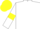 Silk - White, yellow armlets, yellow cap