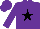Silk - Purple, black star