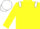 Silk - Yellow, white epaulettes and cap