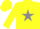 Silk - Yellow, gray star