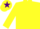 Silk - Yellow, yellow cap, purple star
