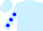 Silk - Light blue, blue circled 'g', blue dots on slvs