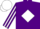 Silk - Purple, purple '5g' in white diamond, white diamond stripe on sleeves, white cap