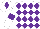 Silk - White and purple diamonds, white sleeves, purple armlets and diamond on cap