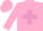 Silk - Pink, mauve cross
