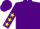 Silk - Purple body, purple arms, yellow stars, purple cap