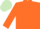 Silk - Orange body, orange arms, light green cap