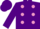 Silk - Purple, Mauve spots, Purple sleeves