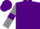 Silk - Purple, grey sleeves, purple armlets