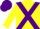 Silk - Yellow, Purple cross belts and cap