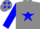 Silk - Grey, blue star, grey stars on blue slvs