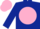 Silk - Dark Blue, Pink disc, Pink cap