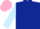 Silk - Dark blue, light blue sleeves, pink cap