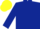 Silk - Dark blue, disc yellow,yellow sleeve,yellow cap
