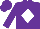 Silk - Purple body, white diamond, purple arms, purple cap