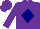 Silk - Purple, navy diamond