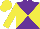 Silk - Purple, yellow diabolo, yellow arms, yellow cap