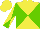 Silk - Yellow body, light green diabolo, light green arms, yellow diabolo, yellow cap