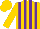 Silk - Gold, purple tiger stripes