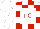 Silk - White, red blocks, red 'p/c' on white block