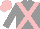 Silk - Grey body, pink cross belts, grey arms, pink cap