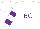 Silk - White, purple ''bc'', purple hoops on white sleeves