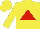 Silk - Yellow, red triangle