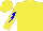 Silk - Yellow, blue lightning bolt on sleeves