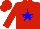Silk - Red, blue star 'cdb', red slvs