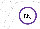Silk - White, black 'r/n/j' in purple circle