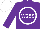Silk - Purple, white circled 'w258', purple 'w' on white cap