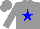 Silk - Grey, h3 blue star