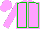 Silk - Lilac with green trim, 'j' on back