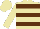 Silk - Beige body, brown hooped, beige arms, beige cap