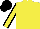 Silk - Yellow, yellow arms, black seams, black cap
