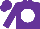 Silk - Purple, white ball, purple logo, purple cap
