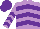 Silk - Mauve body, purple chevrons, mauve arms, purple chevrons, purple cap