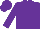Silk - Purple, multi-clolored blocks, purple cap