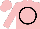 Silk - Pink, black circle, pink sleeves