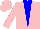 Silk - Pink, blue v panel