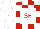 Silk - White, red blocks, white block, red 'se'