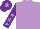 Silk - Mauve body, purple arms, mauve stars, purple cap, mauve star