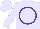 Silk - Lavender, purple circle