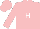 Silk - Pink, white  ' h '