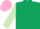 Silk - Dark Green, Light Green sleeves, Pink cap