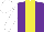 Silk - Purple, yellow stripe, white sleeves and cap