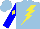 Silk - Light blue, yellow lightning bolt, blue sleeves, yellow diamond, light blue cap