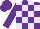 Silk - Purple and lavender blocks