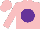 Silk - Pink, purple ball